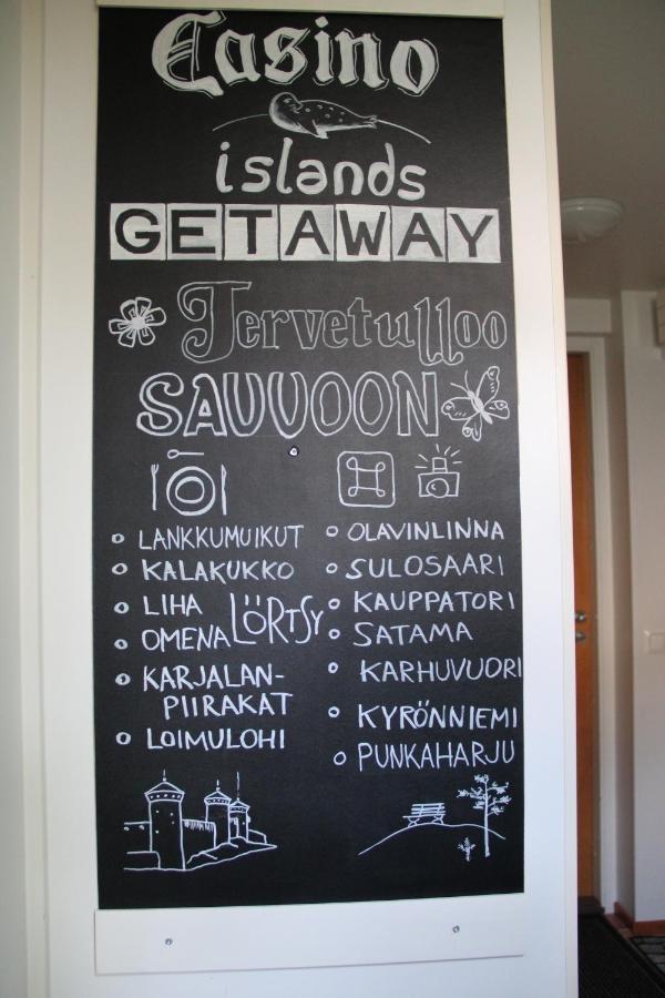 Apartamento Casino Islands Getaway Savonlinna Exterior foto